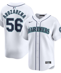 Randy Arozarena 56 Seattle Mariners Home Limited Player Men Jersey - White