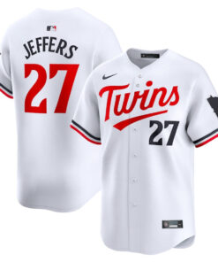 Ryan Jeffers 27 Minnesota Twins Home Limited Player Men Jersey - White