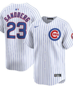 Ryne Sandberg 23 Chicago Cubs Home Limited Player Men Jersey - White