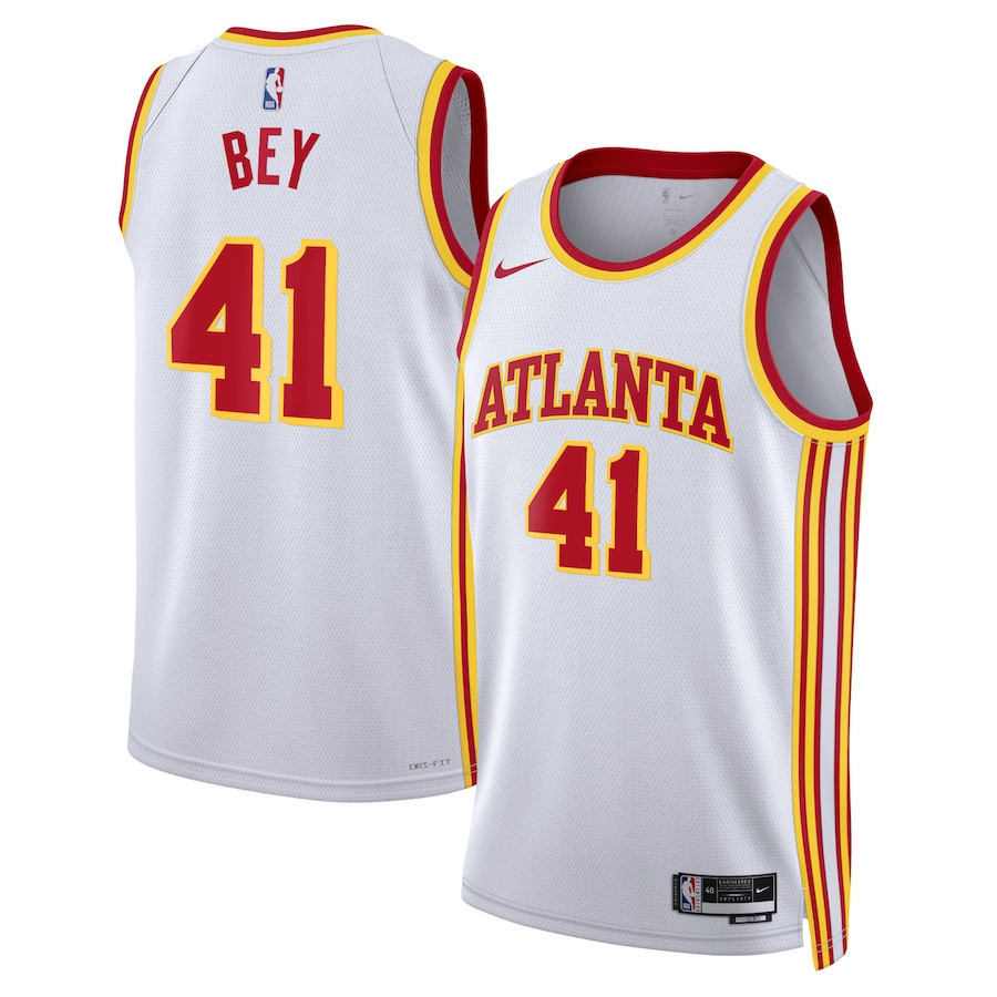 Saddiq Bey 41 Atlanta Hawks Unisex Swingman Jersey - Association Edition - White - JS256