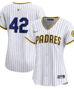 San Diego Padres 2024 Jackie Robinson Day Home Limited Women Jersey - White