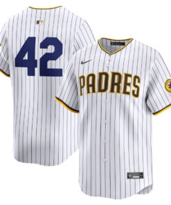 San Diego Padres 2024 Jackie Robinson Day Home Men Limited Jersey - White