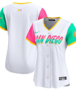 San Diego Padres City Connect Limited Women Jersey - White