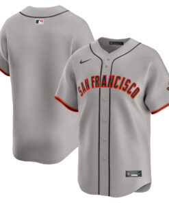 San Francisco Giants Away Limited Men Jersey - Gray