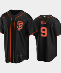 San Francisco Giants Black Alternate 9 Brandon Belt Jersey Jersey