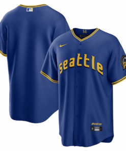 Seattle Mariners 2023 City Connect Men Game Jersey - Royal