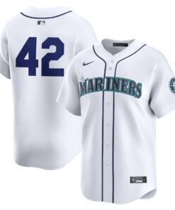 Seattle Mariners 2024 Jackie Robinson Day Home Men Limited Jersey - White