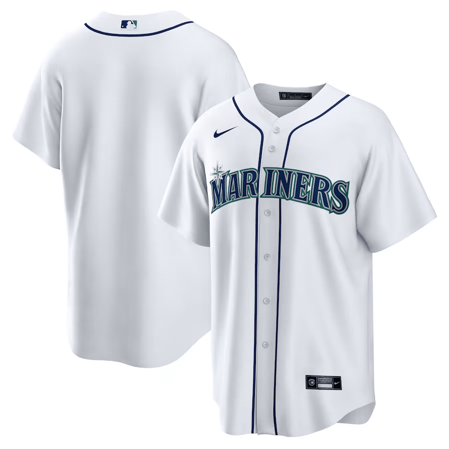Seattle Mariners Home Men Jersey - White