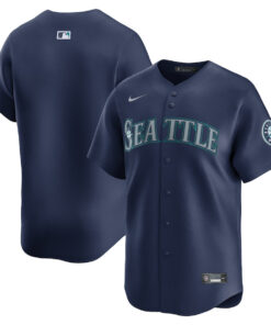 Seattle Mariners Road Limited Men Jersey - Navy