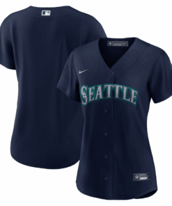 Seattle Mariners Women Alternate Jersey - Navy