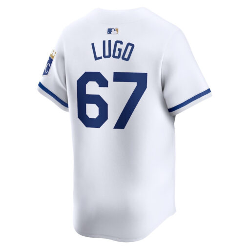 Seth Lugo 67 Kansas City Royals Home Limited Men Jersey - White - Image 3