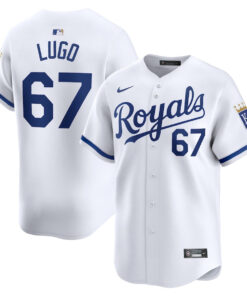 Seth Lugo 67 Kansas City Royals Home Limited Men Jersey - White