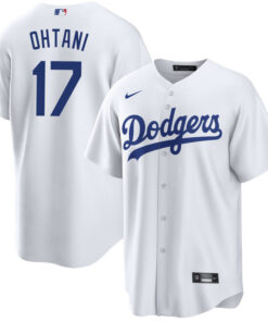 Shohei Ohtani 17 Los Angeles Dodgers Home Jersey - Men White Jersey