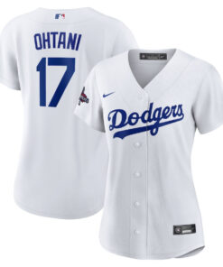 Shohei Ohtani 17 Los Angeles Dodgers Women's 2024 World Series Champions Home Player Jersey - White