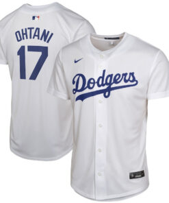 Shohei Ohtani 17 Los Angeles Dodgers Youth Home Player Game Jersey - White