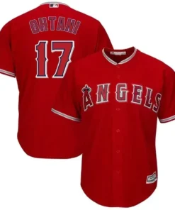 Shohei Ohtani Los Angeles Angels Big And Tall Alternate Player Jersey - Red