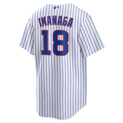 Shota Imanaga 18 Chicago Cubs Home Men Jersey - White - Image 3