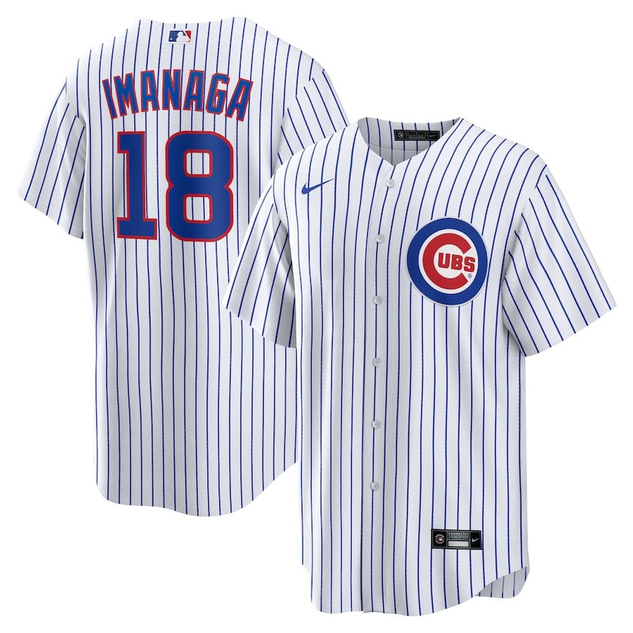 Shota Imanaga 18 Chicago Cubs Home Men Jersey - White