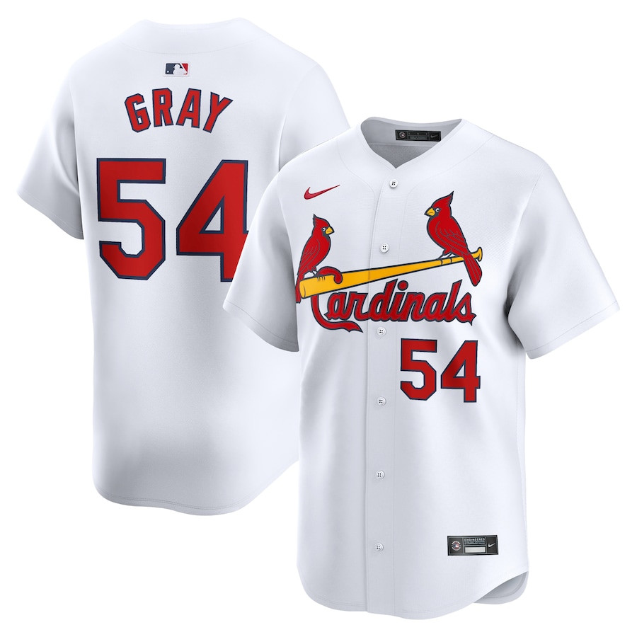 Sonny Gray 24 St. Louis Cardinals Home Limited Men Jersey - White