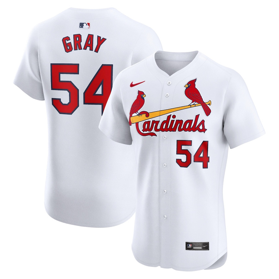 Sonny Gray 54 St. Louis Cardinals Home Elite Player Men Jersey - White