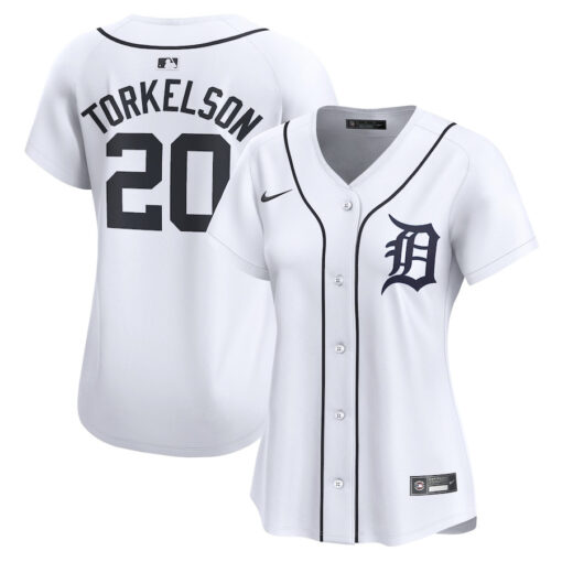 Spencer Torkelson 20 Detroit Tigers Home Limited Women Jersey - White