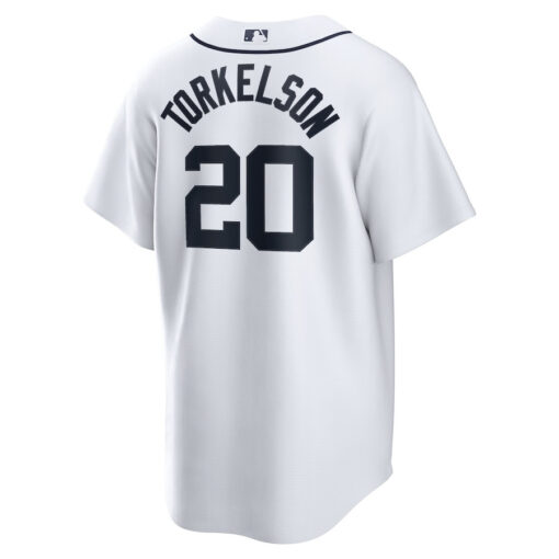 Spencer Torkelson 20 Detroit Tigers Home Men Jersey - White - Image 3