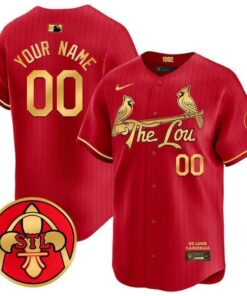 St. Louis Cardinals 2024 City Connect Vapor Premier Limited Custom Jersey V2