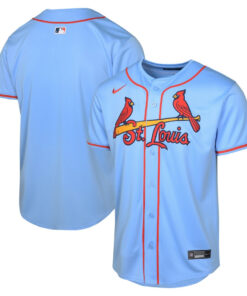 St. Louis Cardinals Alternate Limited YOUTH Jersey - Light Blue