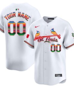 St. Louis Cardinals Mexico Vapor Premier Limited Custom Jersey