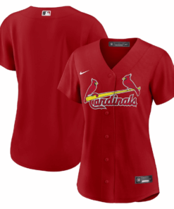 St. Louis Cardinals Women Alternate Jersey - Red