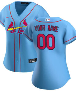 St. Louis Cardinals Women's Alternate Custom Jersey - Blue