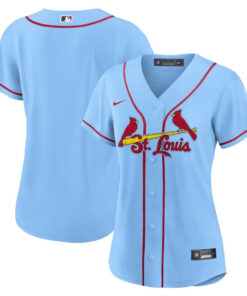 St. Louis Cardinals Women's Alternate Team Jersey - Light Blue