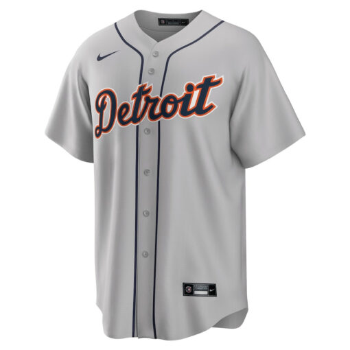 Tarik Skubal 29 Detroit Tigers Road Men Jersey - Gray - Image 2