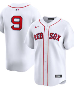 Ted Williams 9 Boston Red Sox Home Limited Player Men Jersey - White