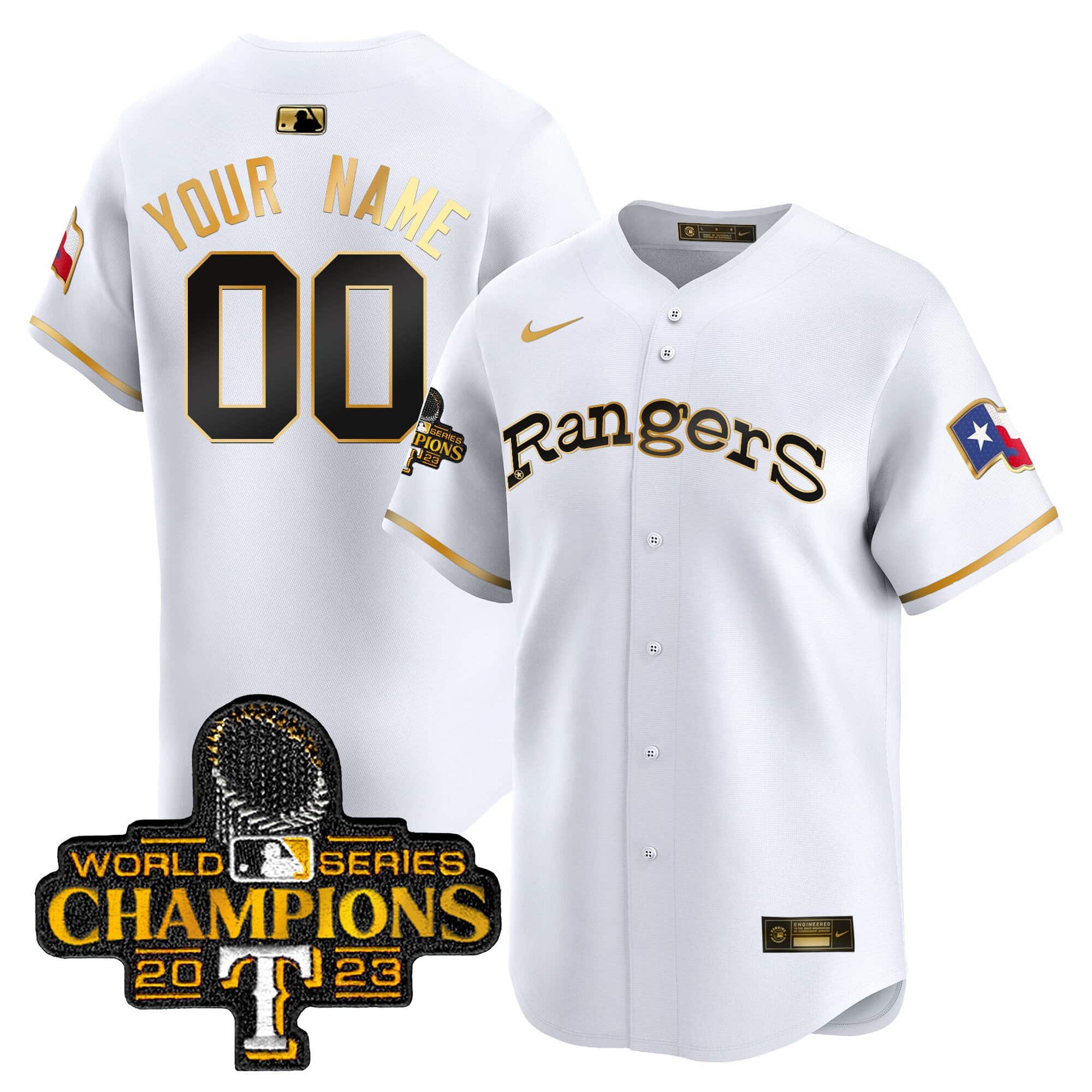 Texas Rangers Throwback 1972 Vapor Premier Limited Custom Jersey