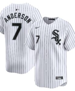 Tim Anderson 7 Chicago White Sox Home Limited Player Men Jersey - White