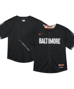 Toddler Baltimore Orioles Black City Connect Limited Jersey