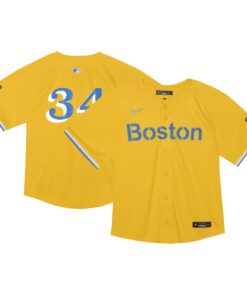 Toddler Boston Red Sox David Ortiz Gold City Connect Limited Player Jersey