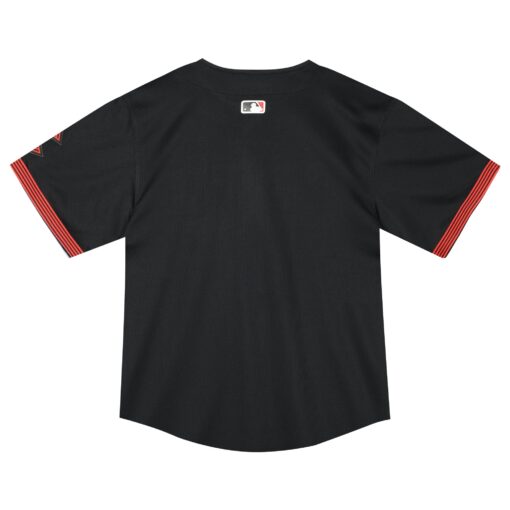 Toddler Cincinnati Reds Black City Connect Limited Jersey - Image 3