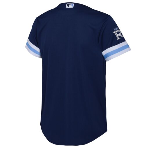 Toddler Kansas City Royals Navy City Connect Jersey - Image 3