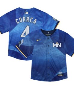 Toddler Minnesota Twins Carlos Correa Royal 2024 City Connect Limited Jersey