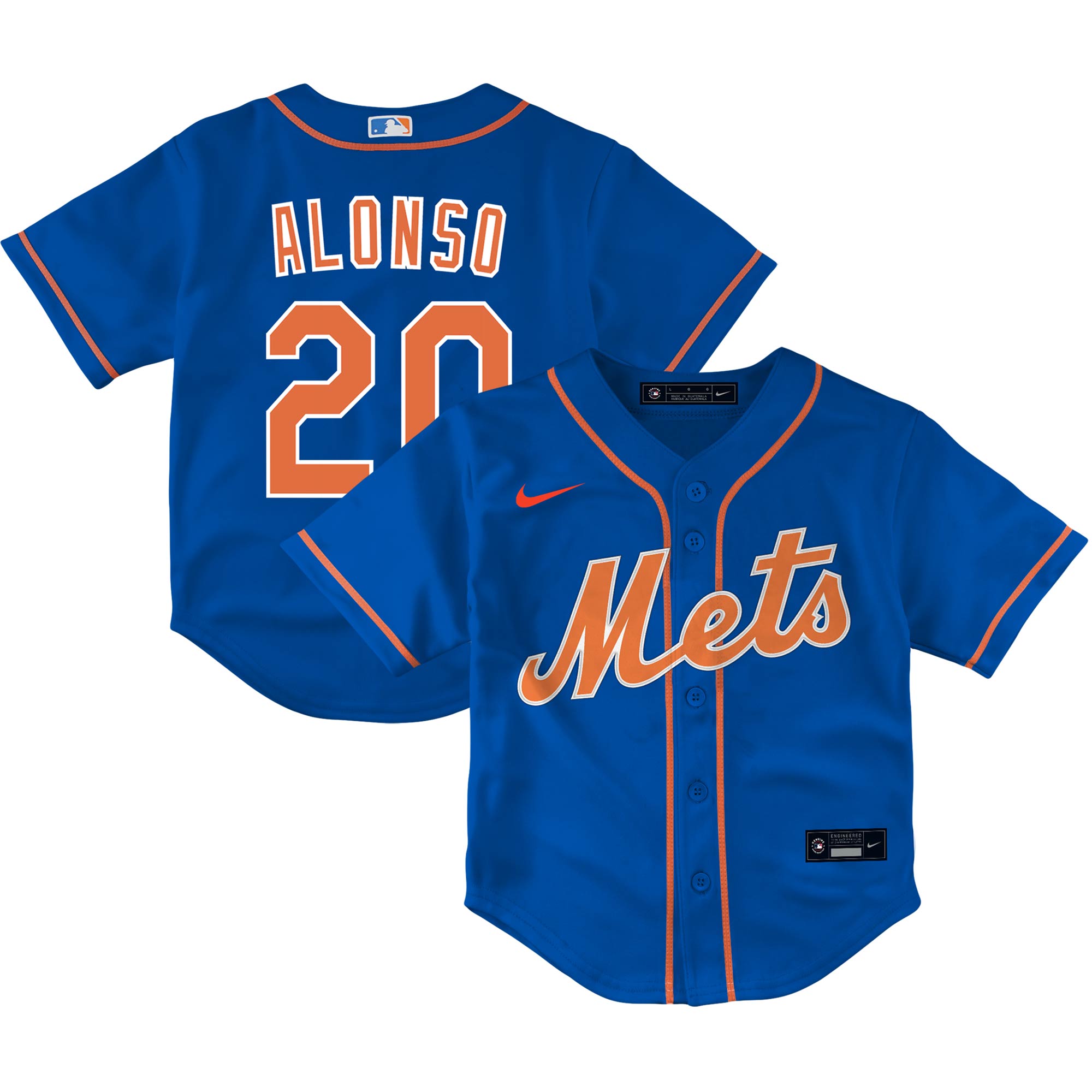 Toddler New York Mets Pete Alonso Royal Alternate Player Jersey