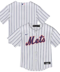 Toddler New York Mets White Home Jersey