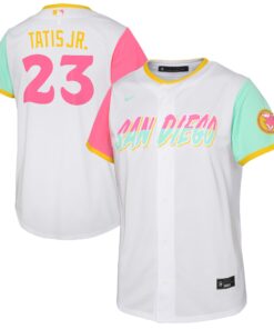 Toddler San Diego Padres Fernando Tatis Jr. White City Connect Player Jersey