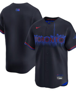 Toronto Blue Jays 2024 City Connect Limited Player Men Jersey - Black