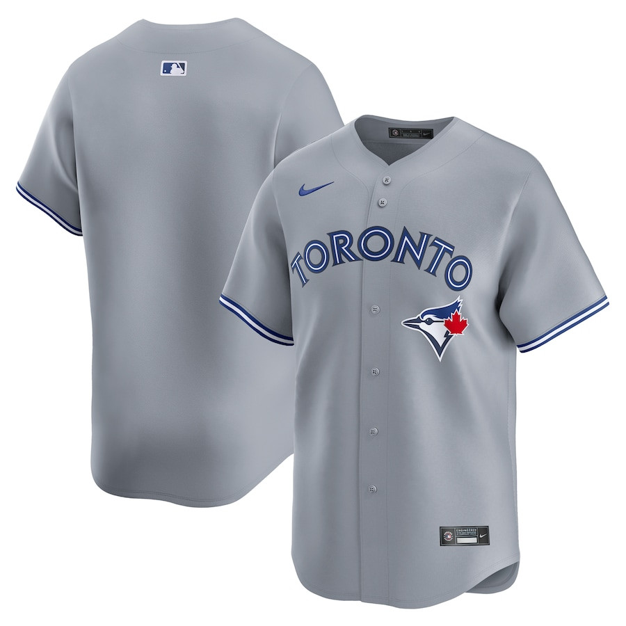 Toronto Blue Jays Away Limited Men Jersey - Gray