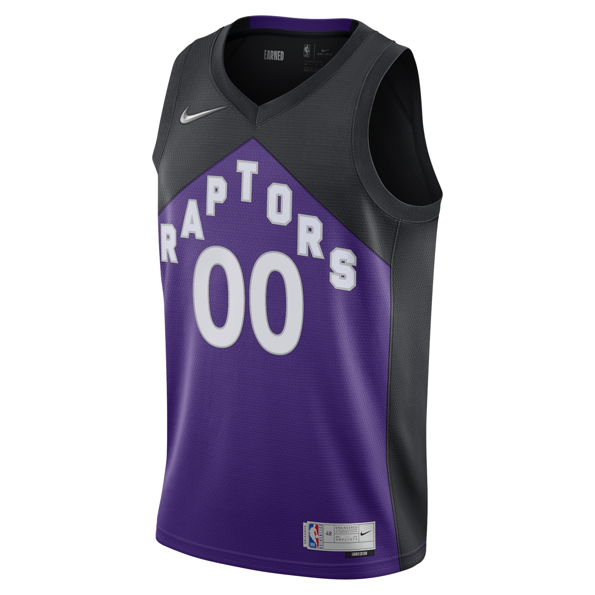 Toronto Raptors Earned Edition Swingman Jersey - Custom - Mens - JS691