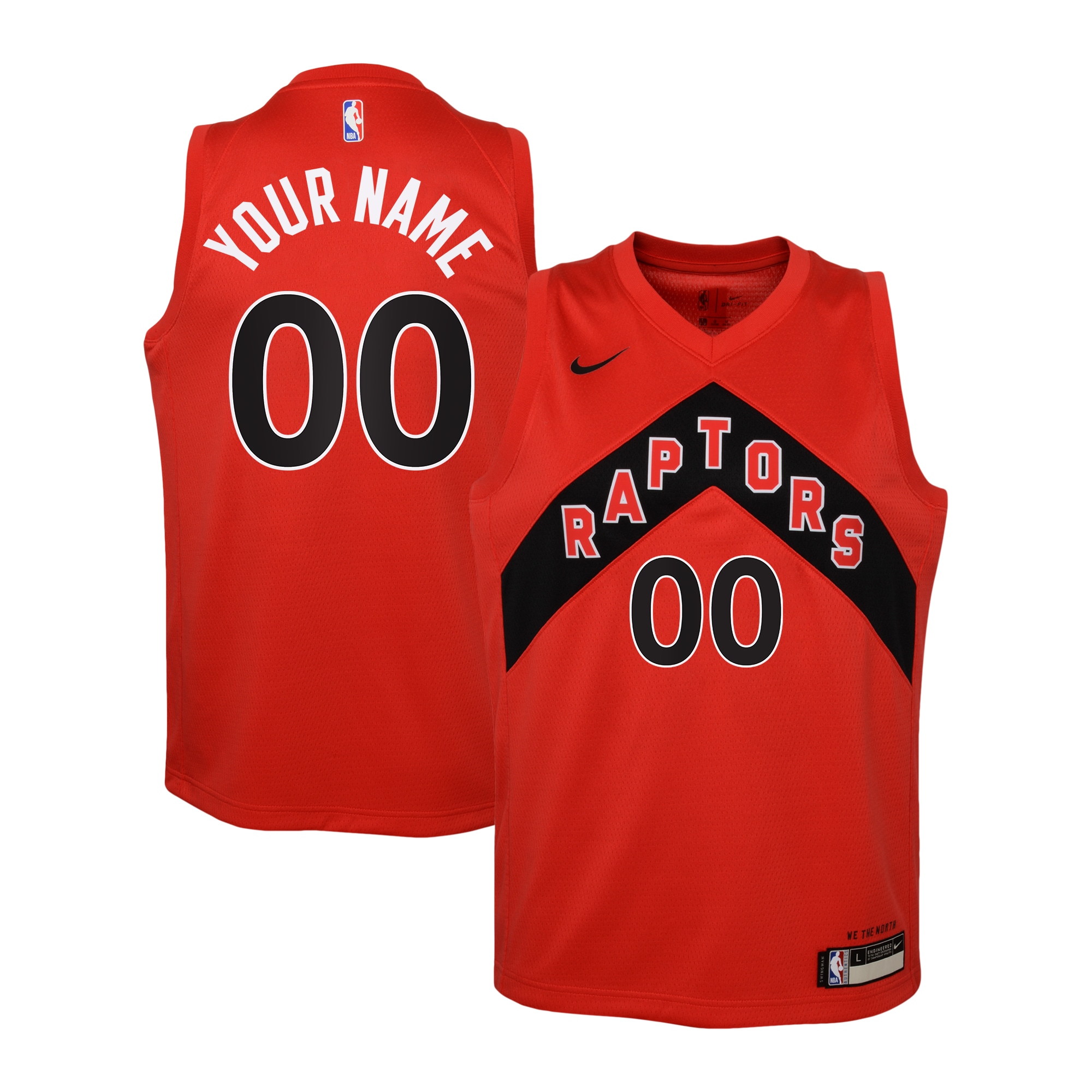 Toronto Raptors Icon Swingman Jersey - Custom - Youth - JS707