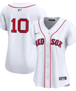 Trevor Story 10 Boston Red Sox Women Home Limited Player Jersey - White
