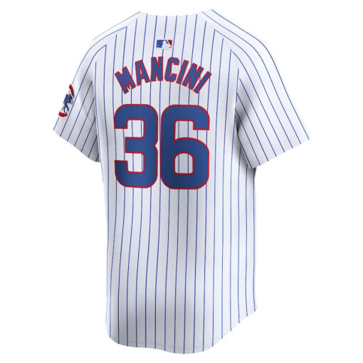 Trey Mancini 36 Chicago Cubs Home Limited Player Men Jersey - White - Image 3